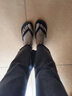 havaianas哈唯纳Top炫彩夹脚人字拖女夏海边平底拖鞋亲子款 0090-火耀黑 37-38 巴西码 实拍图