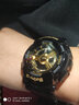 卡西欧（CASIO）女表BABY-G少女时代女黑金多功能电子防水运动手表女 送礼推荐 BA-110X-1A 黑金 实拍图