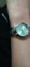 卡西欧（CASIO） 卡西欧(CASIO)女表 钢带小表盘女士石英粉色手表送女友礼物 绿盘钢带LTP-1241D-3A 实拍图