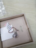 六福珠宝  铂950心有所属闪亮如钻女款铂金吊坠不含项链 计价 A03TBPP0001 1.71克(含工费135元) 实拍图