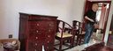 木恒盛红木家具印尼黑酸枝（学名：阔叶黄檀）至尊沙发实木沙发组合客厅家具 113组合7件套 实拍图