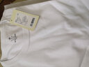 网易严选【T学家】冰丝冰感瘦瘦T恤220g重磅棉凉感5A抗菌女七夕送女友老婆 升级凉感-小圆领-云朵白 M 实拍图