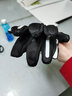 洛克兄弟（ROCKBROS）骑行手套全指自行车电动车摩托车减震保暖春秋冬季长指男女触屏 秋冬加长护腕款-黑灰 M 实拍图