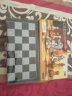 友邦UB国际象棋磁石象棋棋盘3810A 金银色棋子 棋盘尺寸25*25cm 实拍图