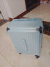 纯奢（CHEYSIR）五轮超大容量行李箱万向轮PC拉杆箱男女学生旅行箱密码箱包皮箱子 经典款-冰川蓝·带减震刹车 20英寸 【常规4轮-登机箱】 实拍图