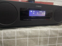 雅马哈（Yamaha）TSX-B237无线蓝牙CD桌面音响复古超重低音CD组合胎教音响系统FM收音机 黑胡桃色 实拍图