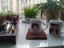 CEROUKY 马克杯水杯咖啡杯子公司广告礼品陶瓷杯DIY茶杯可印照片定制LOGO 爱心杯+盖+勺 1个 350ml 实拍图