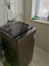 惠而浦（whirlpool）朗净系列 9公斤大容量全自动波轮洗衣机家用 一键启动 DD直驱变频降噪 全面屏显 WVD901521G流沙金 实拍图
