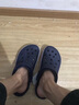 卡骆驰（crocs）洞洞鞋男鞋女鞋 25夏季新款贝雅拖鞋轻便透气情侣鞋沙滩鞋凉鞋 贝雅系列-纯黑色/建议拍小一码 41 -42 /M8W10/260mm 实拍图