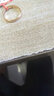 欧颜（OYshipin）黄金戒指情侣一对男女款999足金素圈开口戒子结婚生日礼物送女友 磨砂女款重约2.82g，可调9-16号 实拍图