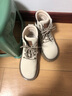 骆驼（CAMEL）【远行】女鞋工装靴英伦短靴大黄靴马丁靴女 L23W076044 米色 37 实拍图