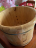 温友泡脚桶木桶泡脚木盆洗脚盆家用保温足浴盆香柏木质足浴实木泡脚盆 30cm圆边+按摩珠+艾草 实拍图