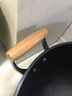 Mr.Broom铸铁锅炒锅不易粘平底铁锅无涂层双耳家用炒菜锅电磁炉燃气灶适用 【双耳铸铁锅】炒锅+盖+蒸笼 36cm 实拍图
