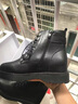 依零依蓓女靴新品秋春秋时尚马丁靴女内增高小码舒适百搭短靴加保暖 内增高单里【跟高7厘米】 38 实拍图