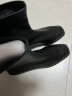CHARLES&KEITH复古方头拉链低跟时装靴短靴踝靴子女靴CK1-90900090 Black黑色 38 实拍图