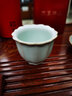冠杰台湾冠杰汝窑茶具陶瓷茶杯陶瓷大开片汝瓷 礼品杯 主人杯/仙莲杯 实拍图