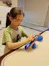 若轩钩针工具套装初学者勾针织毛衣针毛线手工编织软柄钩针diy材料包 毛线3个装（颜色随机可备注） 实拍图