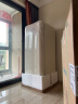 哈士奇(HCK)复古冰箱281升大容量一级能效单门家用独立冷藏冷冻母婴冰箱储奶阴凉柜BC-130GGA浅黄色 实拍图
