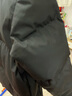 马克华菲【204G高充绒】加厚羽绒服男2025冬季新款立领面包服保暖外套1022 黑色311 L (175) 充绒量：180g 实拍图