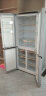 万宝（Wanbao）冰箱十字对开门四门390升家用大容量冷藏冷冻净味保鲜多门冰箱实用 银色BCD-390MC 实拍图