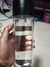 代玺车载双层玻璃水杯男士茶水分离泡茶杯一键开盖耐高温杯子按压茶杯 速开杯【一键开盖】绅士黑 400ml 实拍图