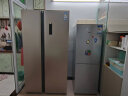 TCL 520升大容量冰箱对开门双开门超薄风冷无霜一体双变频 智慧摆风  以旧换新家用双门电冰箱BCD-520WEPZA50 实拍图