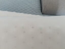 南极人（Nanjiren） 枕芯乳胶枕头睡眠深度泰国进口学生乳胶释压按摩颈椎成人枕一对 风信子M-全棉枕套+颗粒按摩枕芯 40cmx60cm2只装 实拍图
