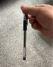 得力(deli)6600ES墨蓝0.5mm中性笔水笔 子弹头签字笔12支/盒 实拍图