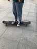 ZBOARDS专业长板dc舞板男生女生刷街代步平花板速降全能板初学滑板 117cm黑云 蓝桥白轮 实拍图