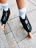 bart 热塑速滑竞速鞋儿童成人速度专业轮滑鞋男女碳纤大轮速滑冰刀鞋 蓝色热塑高配（三轮四轮请备注） 37 晒单实拍图