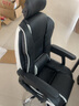 星奇堡 电竞椅家用电脑椅舒适久坐游戏按摩座椅书房办公直播升降椅 【加宽升级版】黑色+腰枕+脚踏 实拍图