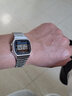 卡西欧手表 网红复古小方块 潮流时尚小银块 简约防水电子表学生考试表 A168WA-1W 实拍图