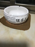 恒古（Heregur）青花陶瓷欧式复古客厅烟灰缸精品大号实用陶瓷大码收纳烟缸时尚创意个性办公室圆形 大号三字经 实拍图