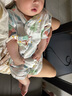 贝肽斯婴儿连体衣夏季短袖连体衣竹棉纱布新生婴儿哈衣爬服 太空旅行 66cm 实拍图