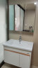 法恩莎（FAENZA）浴室柜组合柜简约卫生间陶瓷一体盆洗漱台洗脸盆储物收纳浴柜套装 实拍图