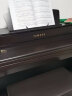 雅马哈（YAMAHA）电钢琴CLP725/735/745高端进口88键重锤电子钢琴成人儿童初学家用 CLP-735R棕色官方标配+原装琴凳 实拍图