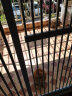 茨格曼宠物门栏狗围栏猫围栏室内隔离门免打孔狗栅栏婴儿童防护安全门栏 151cm 高 延长件 宽度 32厘米 * 实拍图