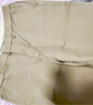 真维斯（Jeanswest）五分休闲短裤男士夏季薄款宽松直筒运动中裤子西裤新款冰丝裤 浅灰色+卡其色 33 码 实拍图