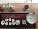 唯古潮汕功夫茶具套装家用小套青瓷茶盘茶壶盖碗茶杯陶瓷茶船办公茶海 盖碗9件套（普通包装） 实拍图