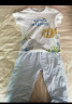 aqpa婴儿内衣套装夏季纯棉睡衣男女宝宝衣服薄款分体短袖 动物家族 100cm 晒单实拍图