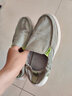 木林森（MULINSEN）【精选布鞋】大码懒人鞋一脚蹬老北京布鞋男款帆布鞋驾车休闲鞋 草绿(DP-2105) 40 实拍图