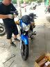 雅马哈雅马哈150碟刹YAMAHA 天剑150Z动力版JYM150-8街车摩托车咨询有礼 蓝色 实拍图