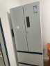 TCL 321升法式四开门多门白色冰箱一级能效33分贝低音风冷无霜智慧变温超薄家用电冰箱R321V5-D象牙白 实拍图