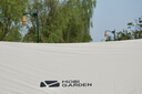 牧高笛（MOBIGARDEN） 俊庭新款户外天幕防晒防雨大帐篷遮阳棚野露营沙滩休闲凉棚天幕 晨雾白牛津440 实拍图
