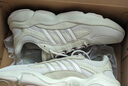adidas「增嗨鞋」HAIWEE经典复古运动老爹鞋男女阿迪达斯三叶草   灰白/米色ID0549   36 实拍图