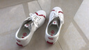 人本1986旗舰经典系列帆布鞋官方人字头舒适女鞋休闲鞋潮ins 白红 女38 实拍图
