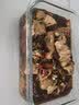欣美雅（xinmeiya）玻璃饭盒上班族带饭餐盒保温套装可微波炉加热水果保鲜盒便当盒碗 【岩蓝】特大号保鲜盒1.6升*2 实拍图