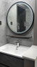 九牧（JOMOO） 卫生间浴室柜智能工业风强收纳双抽陶瓷一体盆洗脸盆柜组合A2701 马奇灰双抽款-无龙头 实拍图