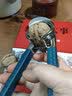 北格核桃夹子家用开坚果的钳子破壳器多功能去皮剥核桃工具榛子夹 四夹口漏斗核桃夹 实拍图