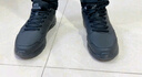 安踏云逸小黑鞋男鞋运动鞋男春夏季新款软底跑步鞋男士休闲鞋子男 【皮网结合小黑跑鞋】-黑色 41 （男8码） 实拍图